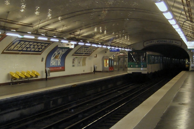 Abbesses p metrolinje 12 i 2009